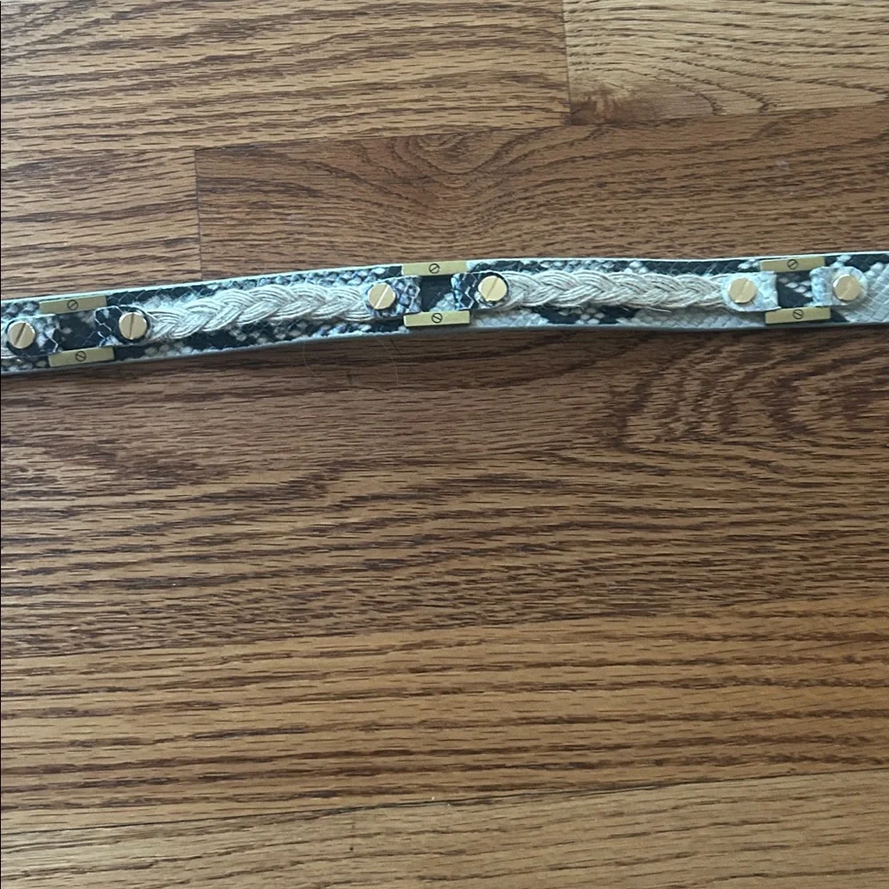 Tory Burch Snakeskin Belt Size XS - Picture 5 of 11
